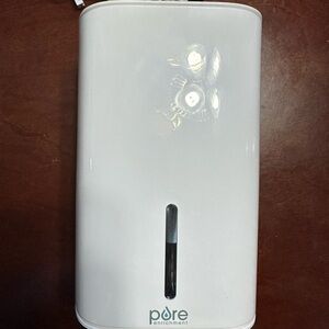 Pure Enrichment Mini Dehumidifier Compact Moisture Absorber White
